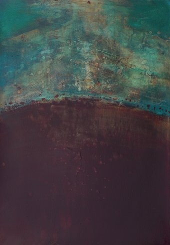 Turquoise and Brown: Depth in Color