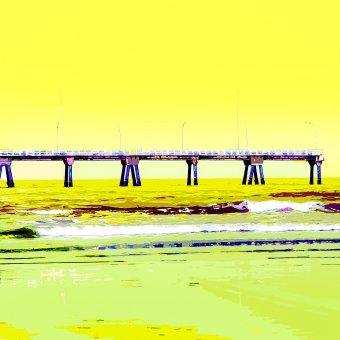 Art numérique "Lumière et tranquillité", artiste numérique Sergio Luiz Cerezer Benetti Sergio à la Jose Art Gallery