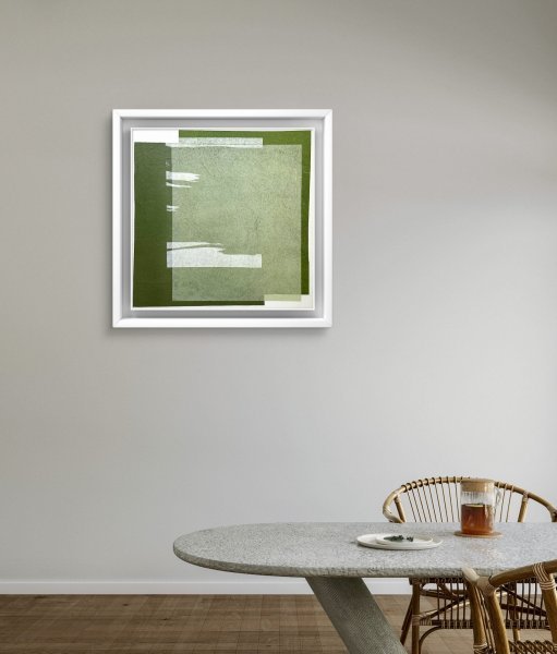 Imagen adicional 1: Moderno Naturaleza muerta Pintura "Casi invisible", pintor Marussia técnica mixta lienzo 