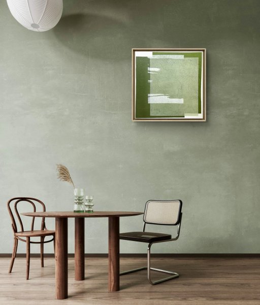 Imagen adicional 2: Moderno Naturaleza muerta Pintura "Casi invisible", pintor Marussia técnica mixta lienzo 