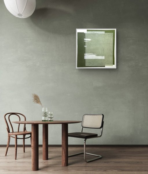 Imagen adicional 3: Moderno Naturaleza muerta Pintura "Casi invisible", pintor Marussia técnica mixta lienzo 