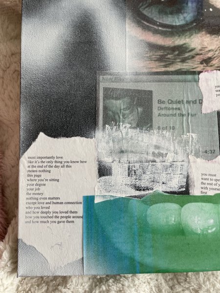 Additional view 4: Street Art Genre Painting Mutation: Street Art Meets Music Fusion by painter SWAGirl mixed method canvas 