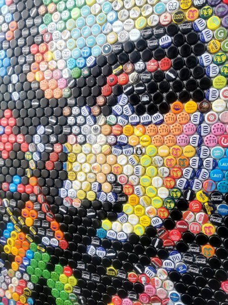 Imagen adicional 2: Abstracción Retrato Escultura "DaliPunk", escultor Henning Leuschner Acero 