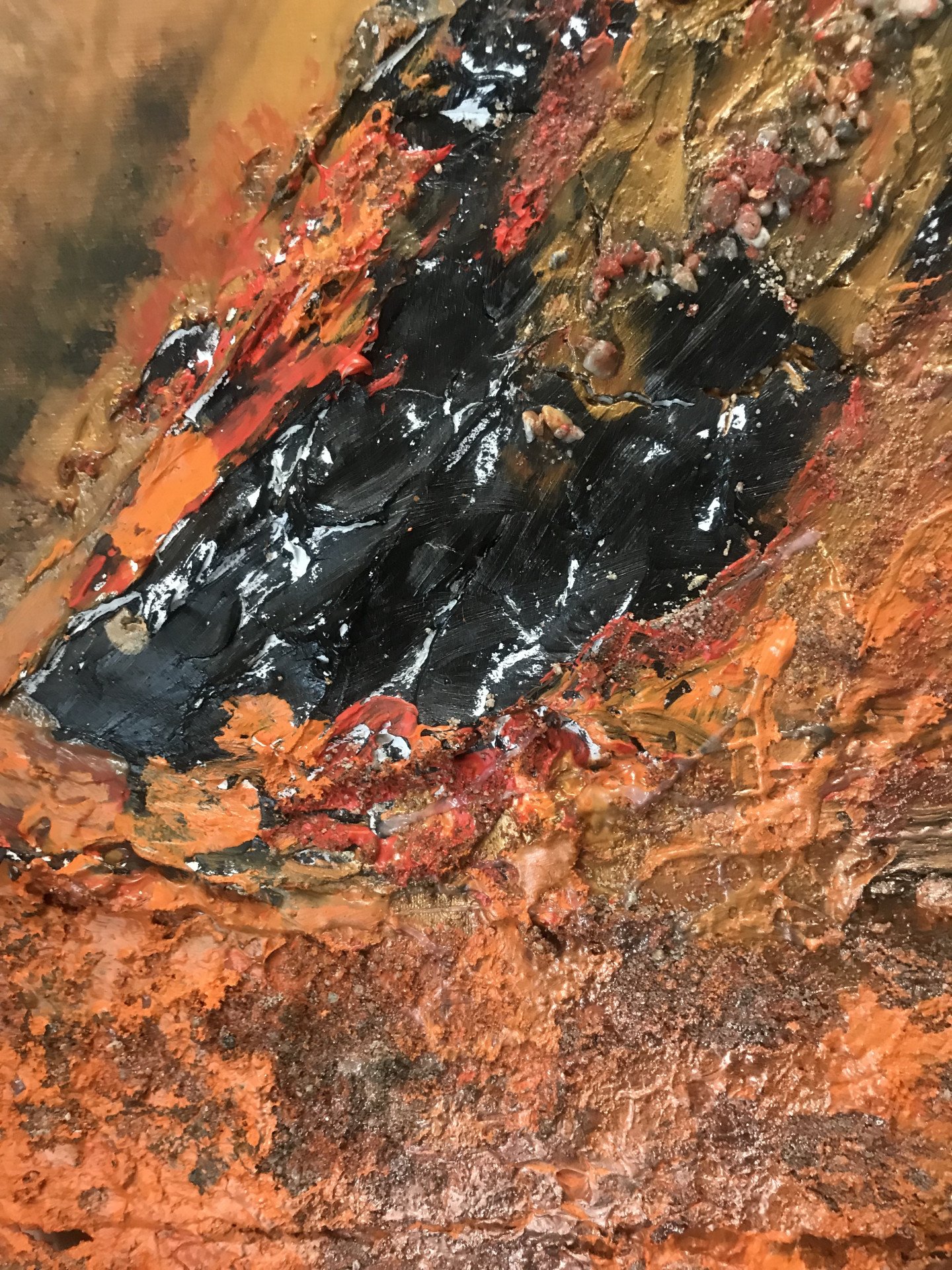 Lava - painting