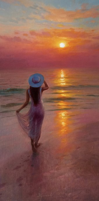 Painting "Harmony" by painter Sergiy Kushanov oil canvas at Jose Art Gallery