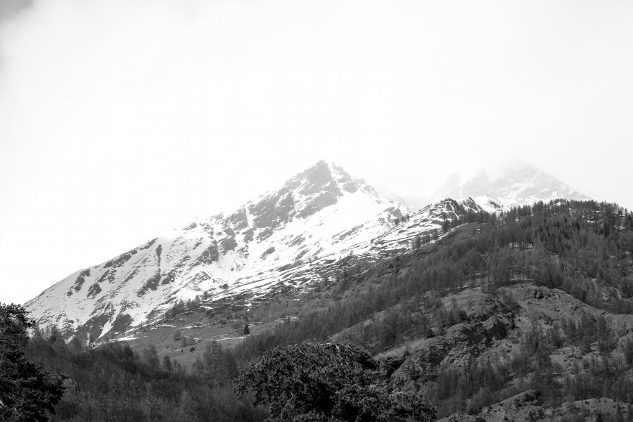 Bianco e nero Impressionismo fotografico Fotografia "Paesaggi alpini" fotografo Sergio Luiz Cerezer Benetti Sergio 