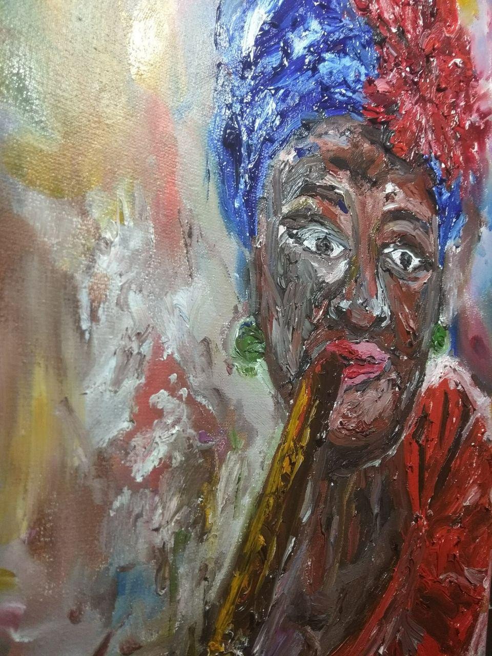 Smell of segar - painting