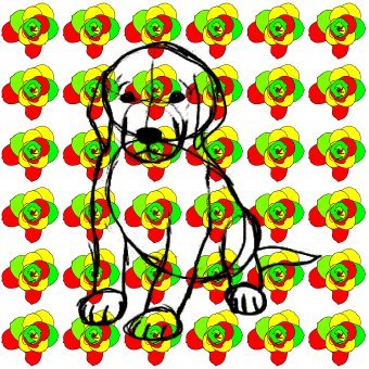 Arte digitale "Ornamento dell'anima brasiliana", artista digitale Sergio Luiz Cerezer Benetti Sergio alla Jose Art Gallery