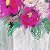 Pastel Bouquet in White Vase Soft Elegance – painting