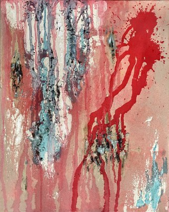 Живопись "Спуск", живописец Maria Reitgruber смешанная техника холст в Jose Art Gallery