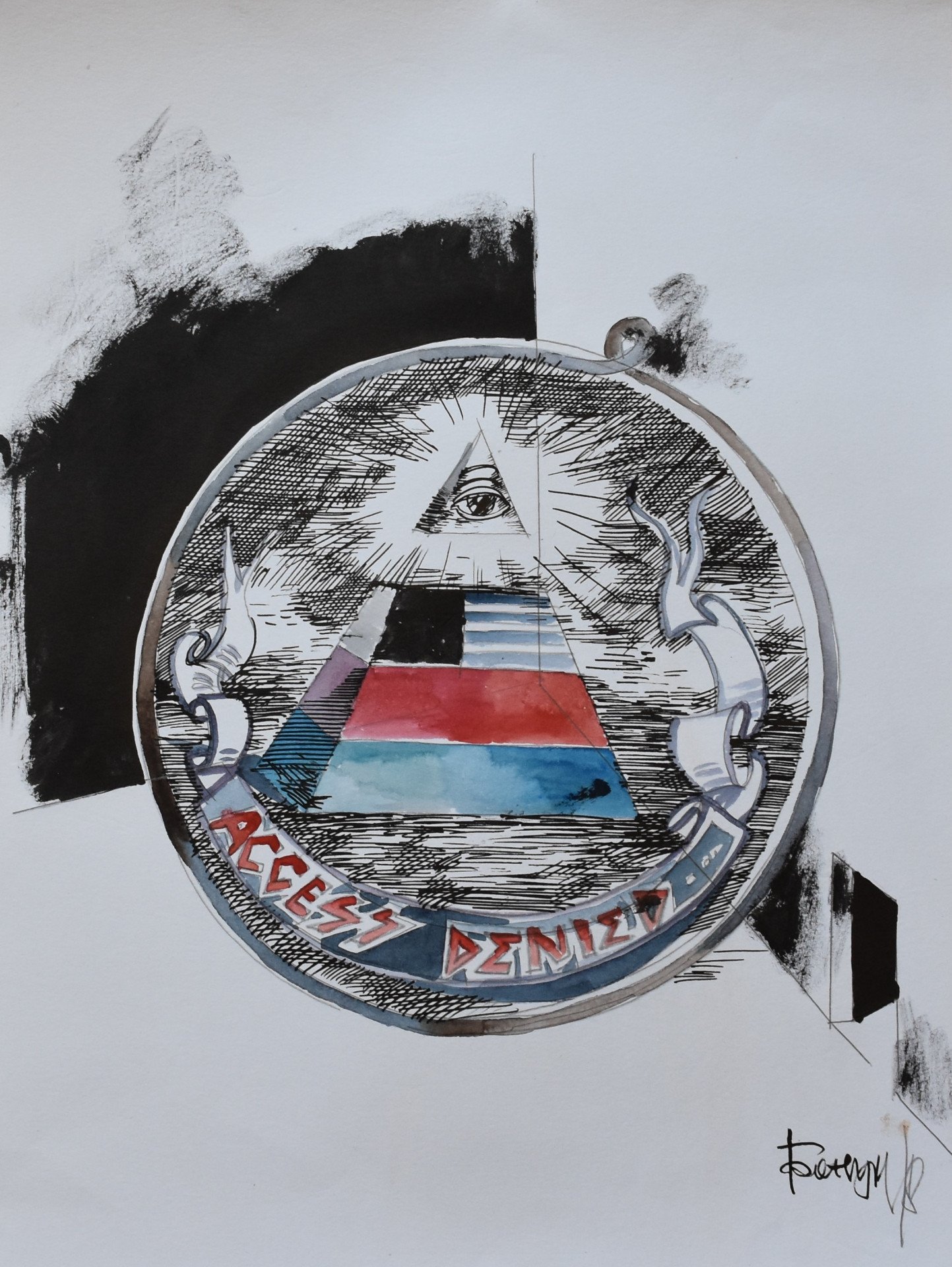 Portrait of Snowden - order