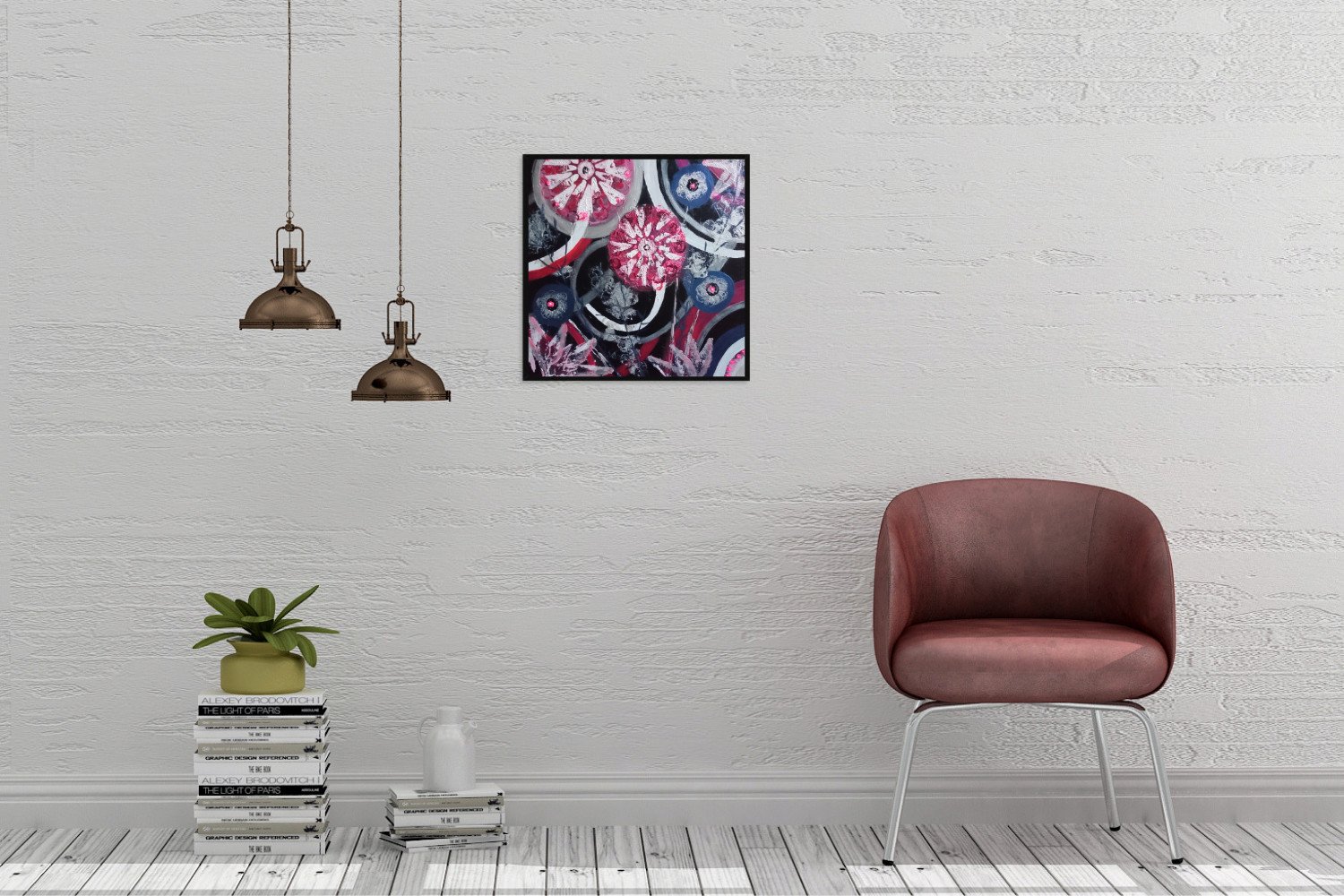 Jardín - painting