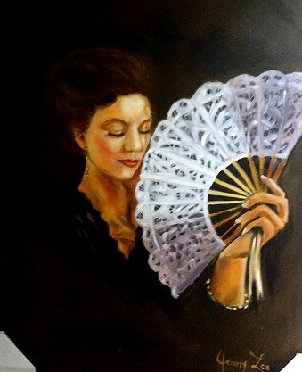 BEAUTY WITH A FAN