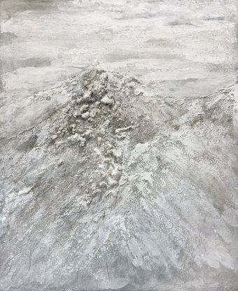 Живопись "Волна гор", живописец Ксения Елисеева смешанная техника холст в Jose Art Gallery