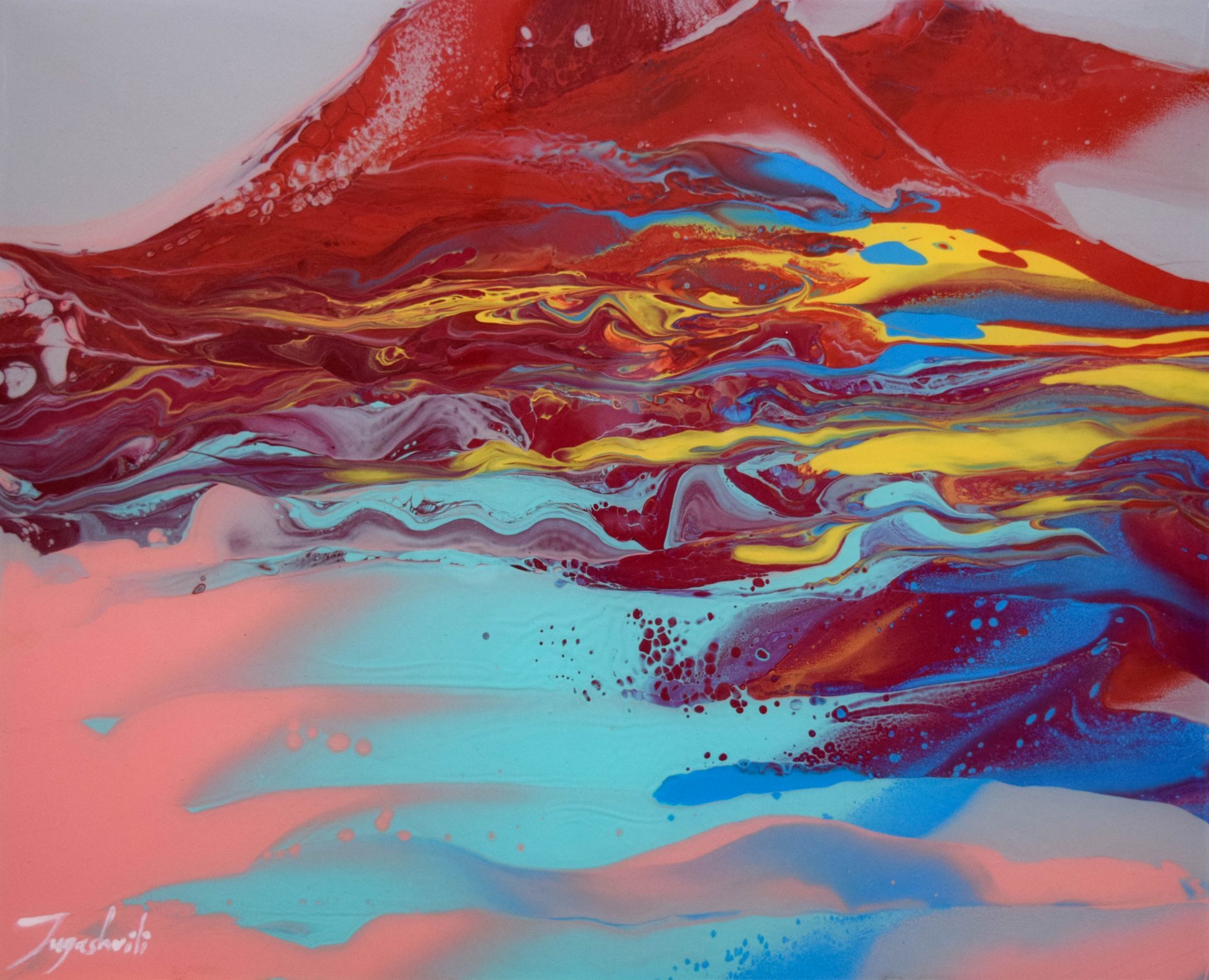 landscape-painting-red-