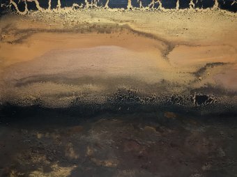 Pittura "Autunno XII", pittore Marion Kotyba tecnica mista tela alla Jose Art Gallery