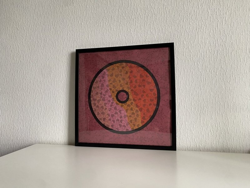 Additional view 1: Abstract Interior Drawing Reason A2. Autumn in Vintage Graphics by illustrator #artdjartem pencil paper 