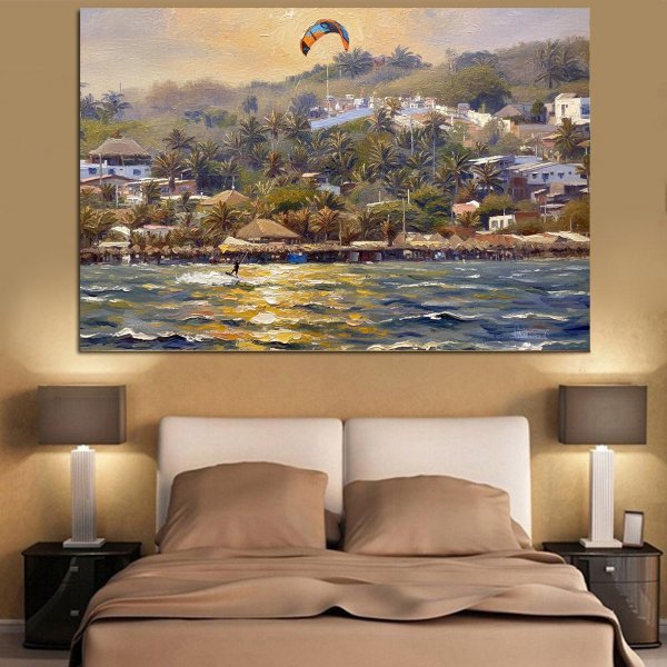 Додаткове зображення 3: Кольоровий Фотоімпрессіонізм Фотографія "Кайтсерфінг після обіду", фотограф Orlando Sanchez Cabrera 