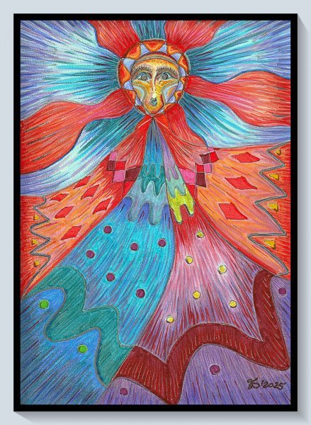 Oracle Drawing - Ewa Dura - Jose Art Gallery