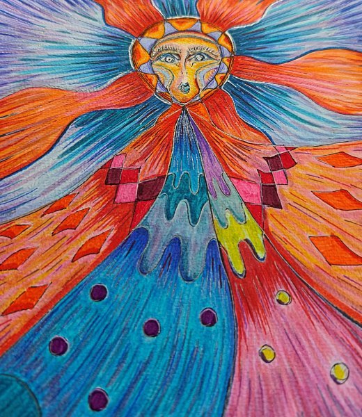 Oracle Drawing - Ewa Dura - Jose Art Gallery