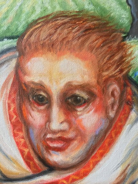 Additional view 1: Symbolism Mythological Painting Just for you by painter Fedor Aseev oil canvas 