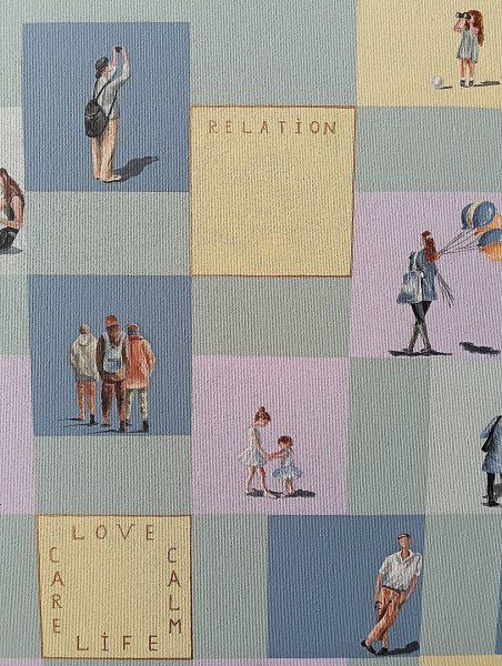 Додаткове зображення 7: Символізм Інтер'єр Живопис "Суть життя", живописець Iryna Baranova акрил холст 