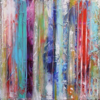 Живопись "Вертикул XII", живописец Vinet-Larente акрил холст в Jose Art Gallery