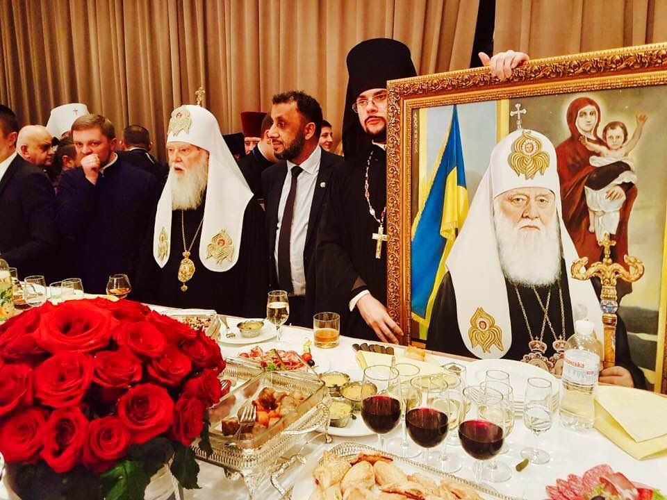 Portrait of Filaret. - painting