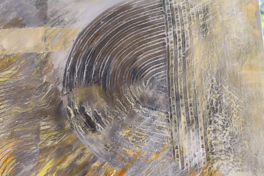 Дополнительное изображение 3: Абстракционизм Интерьер Живопись "Взаимодействие: Оттенки и Формы" живописец Oksana Potоmkina смешанная техника холст 