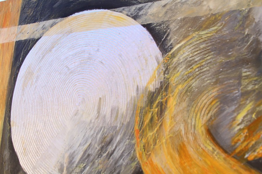 Дополнительное изображение 4: Абстракционизм Интерьер Живопись "Взаимодействие: Оттенки и Формы" живописец Oksana Potоmkina смешанная техника холст 