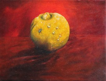 Живопись "Жизнь на лимоне", живописец Lochter Andreas масло холст в Jose Art Gallery