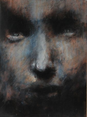 Pintura "La perspectiva de Verónica", pintor Lochter Andreas óleo cartulina en Jose Art Gallery