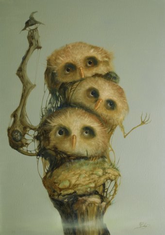 Живопис "Шари часу та історій", живописець Ed Schaap масло холст в Jose Art Gallery