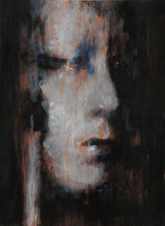 Painting "Insight of Veronica I" by painter Lochter Andreas oil cardboard at Jose Art Gallery