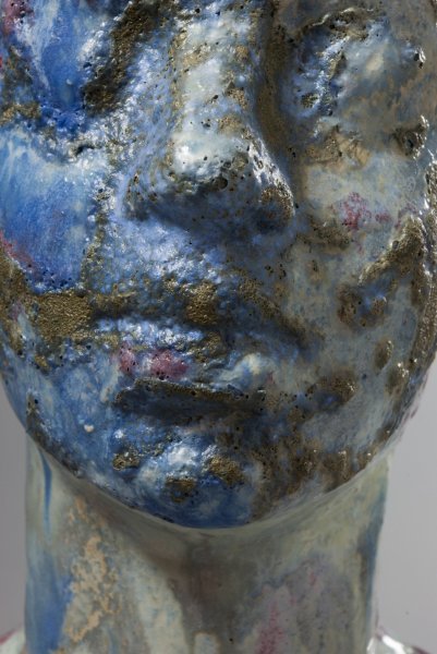 Imagem adicional 4: Abstração Retrato escultorico Escultura "Busto_04", escultor Nadiia Otriazha & Fedir Bushmanov Cerâmica 