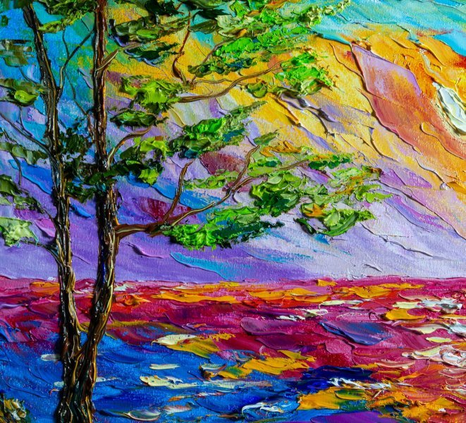 Immagine aggiuntiva 7: Impressionismo Paesaggio Pittura "Viaggio interiore", pittore Vladyslav Durniev olio tela 