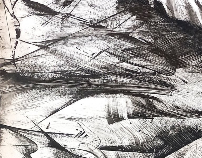 Zusätzliches Bild 4: Figurative Kunst Porträt Graphik "Spanischer Tanz", illustrator Lana Korolievskaia Tinte Karton 