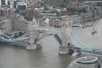 Tower Bridge Opening: London Landscape