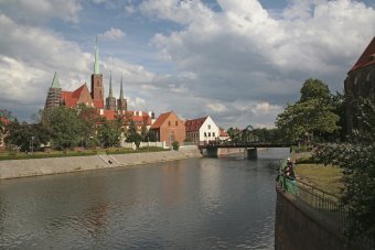 Фотография "Пейзаж Тумского Острова Вроцлава 2023 года.", фотограф Анатолий Пастушенко в Jose Art Gallery
