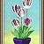 Tulipanes - painting