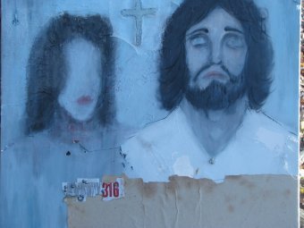 Grafika "Johnny 316", ilustrator Grafomaniyag farba akrylowa płótno w Jose Art Gallery