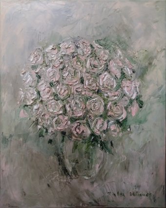 Живопись "Нежность", живописец Pavel Levites масло холст в Jose Art Gallery