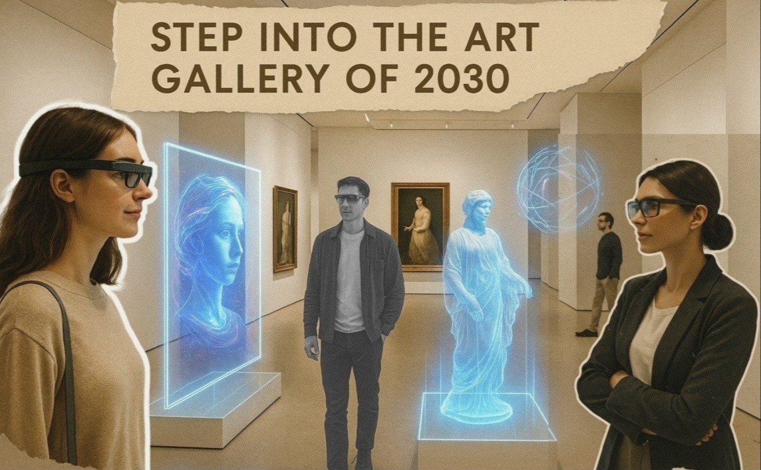 Zukunft der Kunst: Hologramme & Malerei Zukunft der Kunst: Hologramme & Malerei