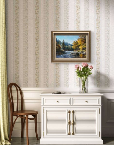 Immagine aggiuntiva 1: Fotorealismo Paesaggio Pittura "Fiume di montagna", pittore Viktar Yushkevich Yuvart acrilico tela 