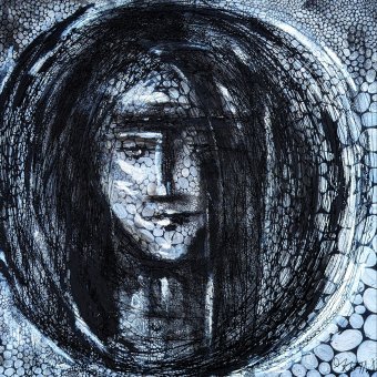 Pintura "Esencia", pintor Oksana Gural acrílico lienzo en Jose Art Gallery