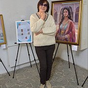 Artist Liliana Kovhuto