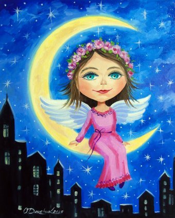 Ange de la Nuit : Beauté Élégante