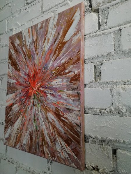 Rays of Light: Spreading Joy and Harmony Painting by Yuriy Ostrovskiy