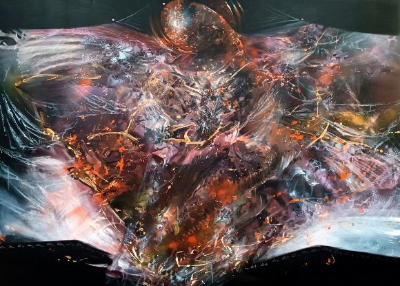 Incandescent Cosmic Angel Flame
