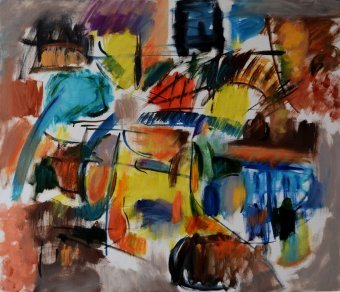 Живопись "Городской дождь", живописец Vahe Hakobyan масло холст в Jose Art Gallery